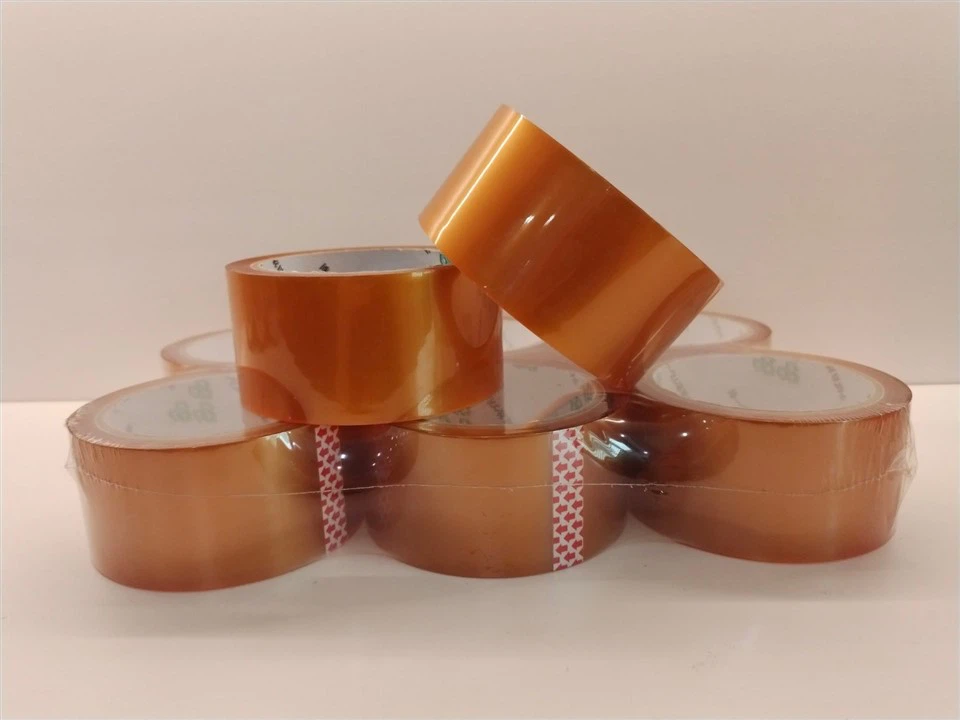 Caramel Clear Honey Clear Color BOPP Packing Tape Adhesive Tape